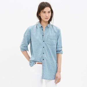 Madewell Oversized Chambray Shirt