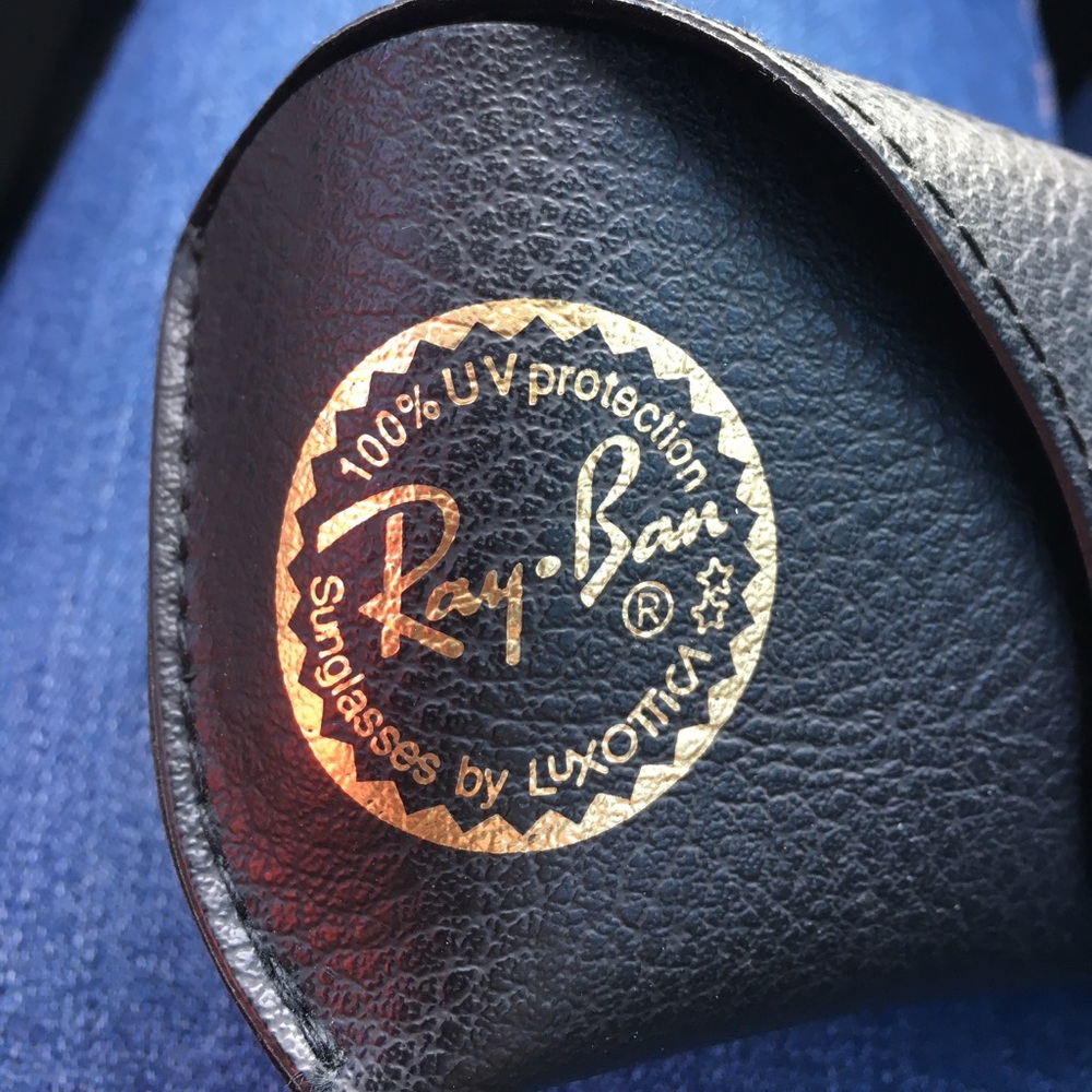 Ray Ban leather case