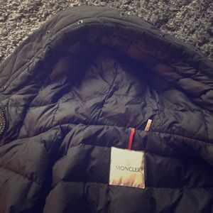Authentic Moncler used winter jacket