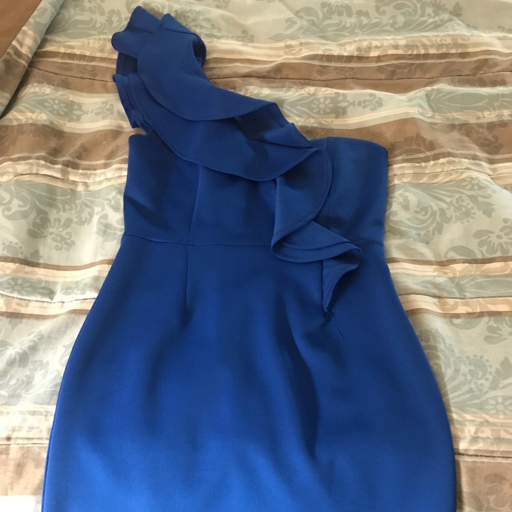 Electric Blue Dress