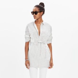 Madewell belted tunic