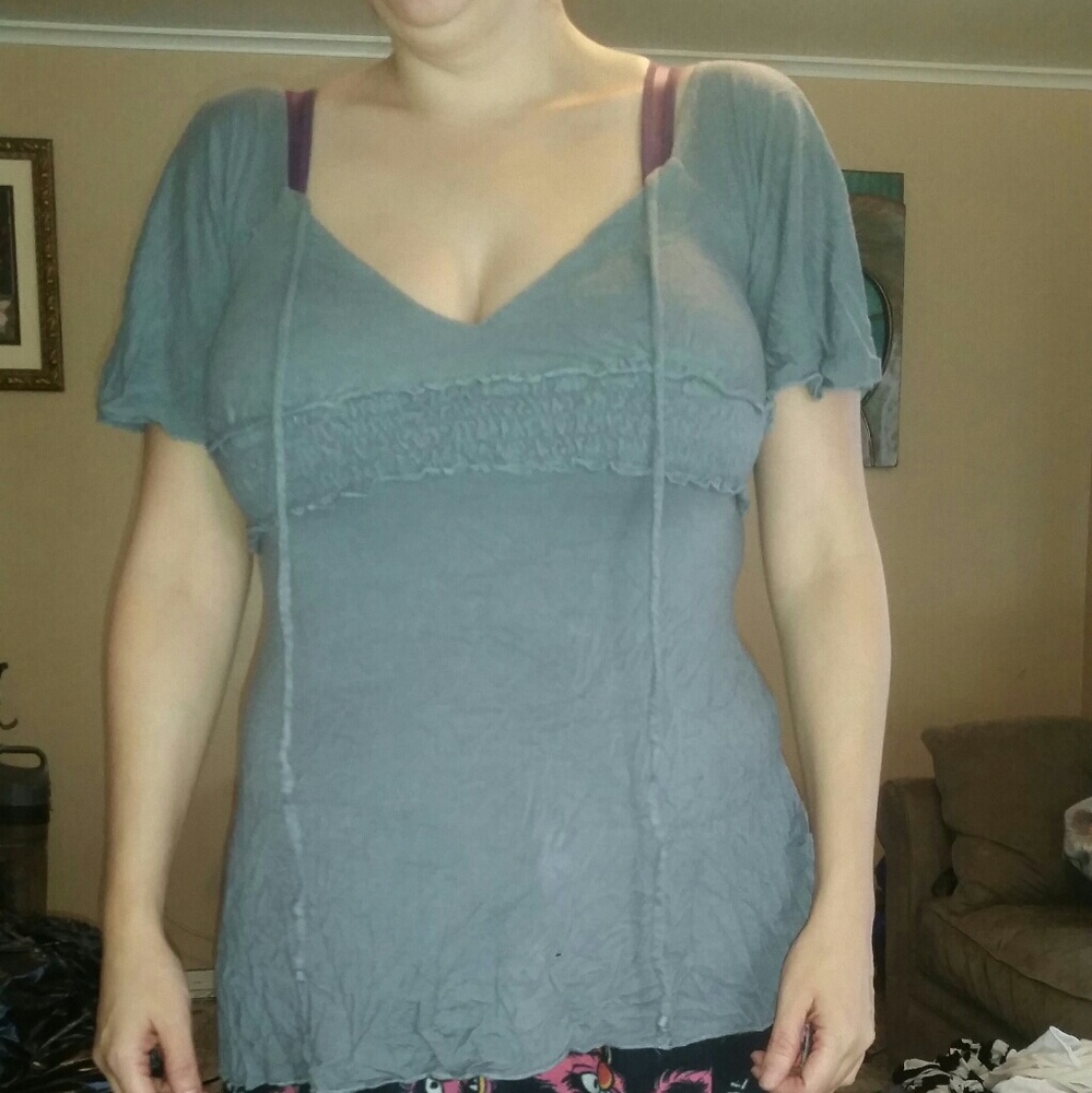 Nice gray shirt