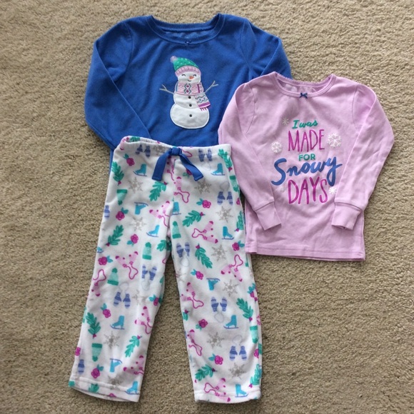 carter's 3 piece pajama set