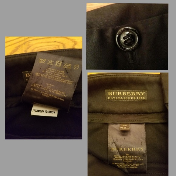 Burberry pants size 44euro runs small fits  4 us - Picture 8 of 8