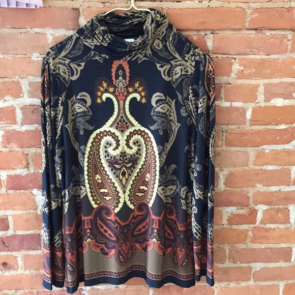 Susan Graver Tops - Long sleeve blouse