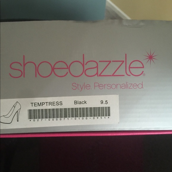 ShoeDazzle NEW pink bottom glitzy heels size 9.5 - Picture 8 of 8