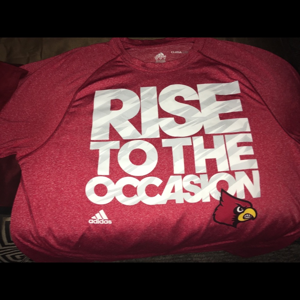 Adidas mens Lville cardinals Rise to the occasion