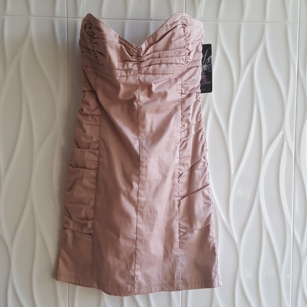 Zara light pink dress