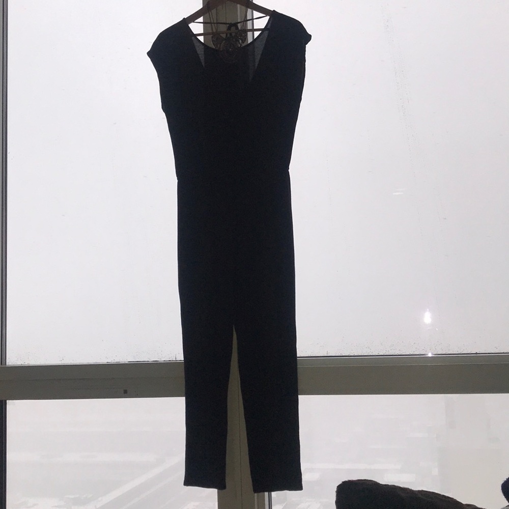Black jumpsuit