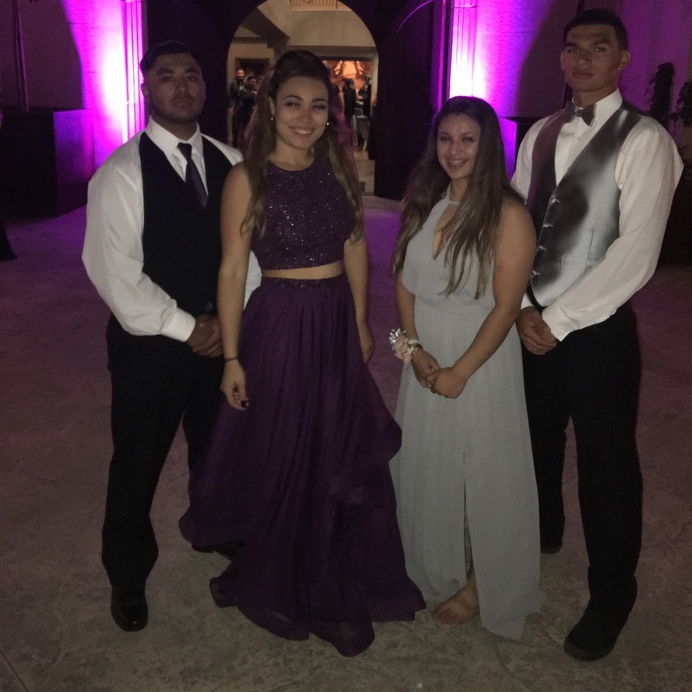 Windsor Purple Two Piece Prom Dress!💜😈🌸