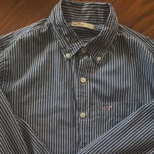 Men's Small Hollister Long Sleeve Button Down