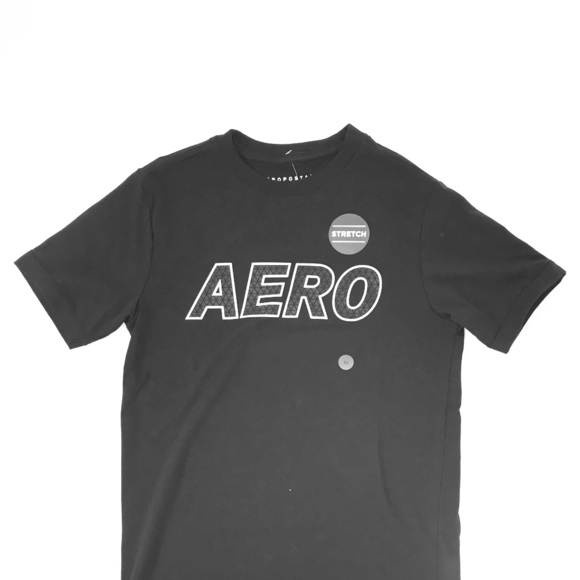 New Men's Aeropostale Black Tee Shirt XS - Picture 1 of 5