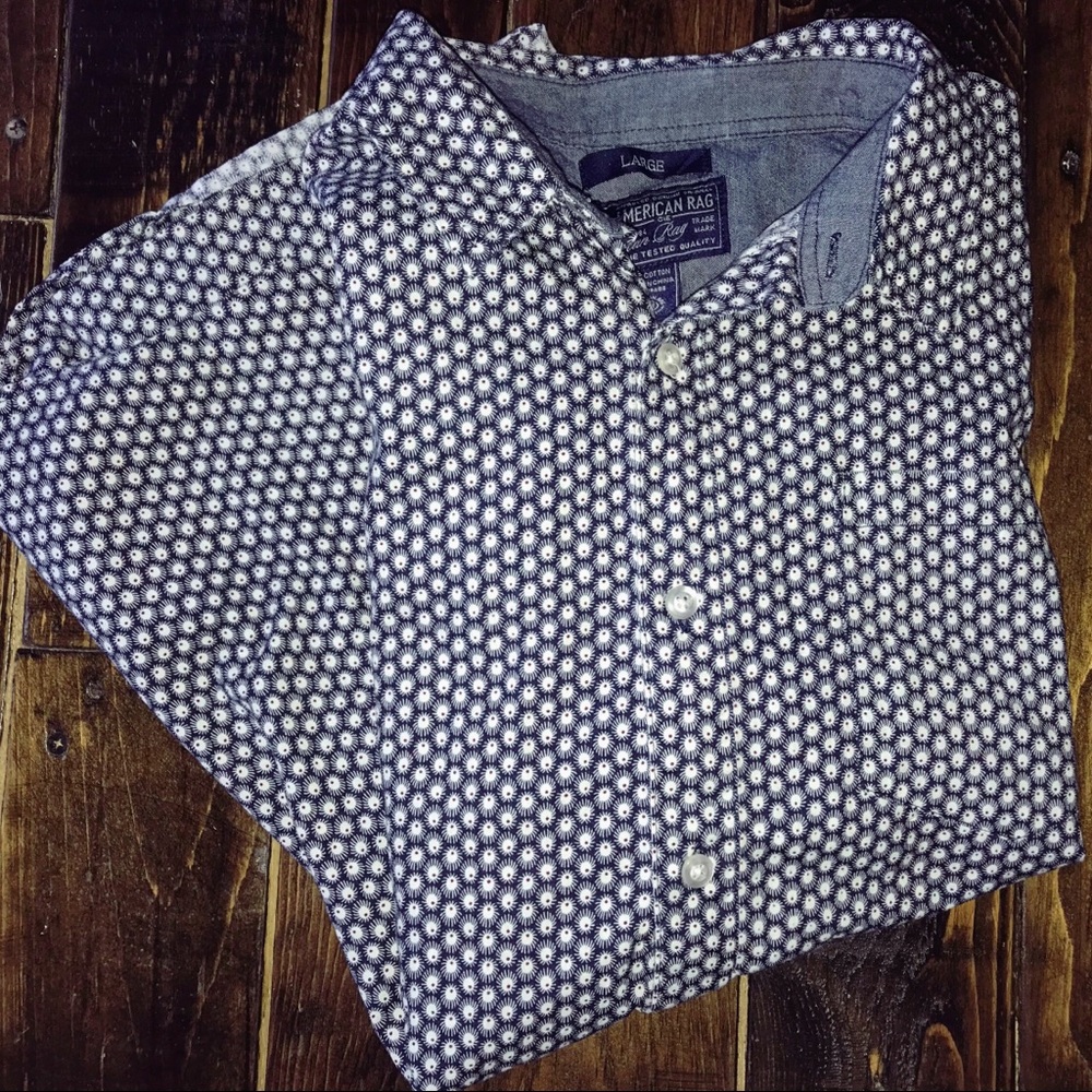 American Rag Short Sleeve Button Down
