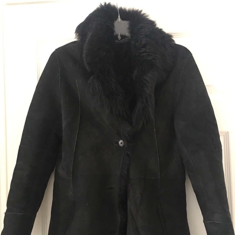 Shearling coat