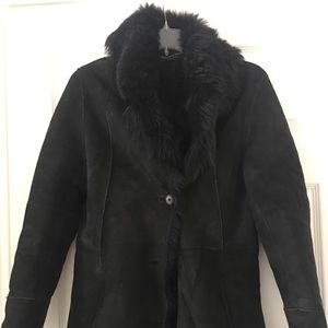 Shearling coat