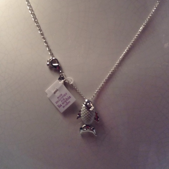 Lia Sophia Fish Necklace - Picture 3 of 5