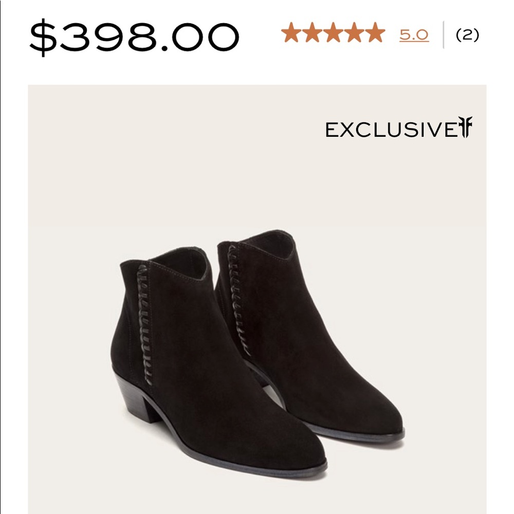FRYE SUEDE BOOTIE