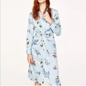 Zara Floral Midi Dress