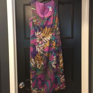 Show-stopping, Silk cocktail dress.