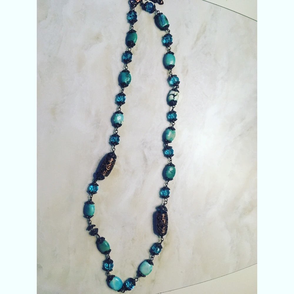 Arden. b turquoise necklace