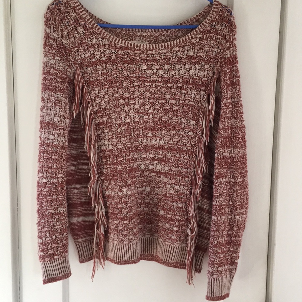 Melrose and Market Tassel Sweater
