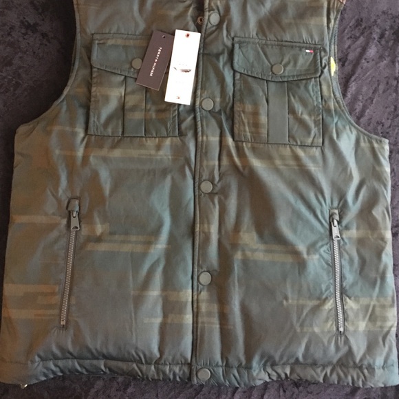 🔥🔥Tommy Hilfiger Feather Down 🦆 Vest - Picture 3 of 7