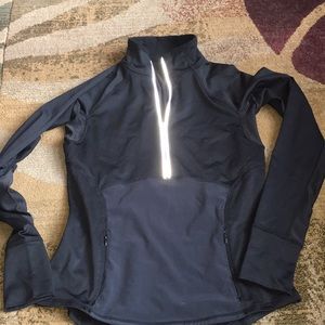 Athleta running half zip