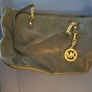 Navy blue Michael Kors purse