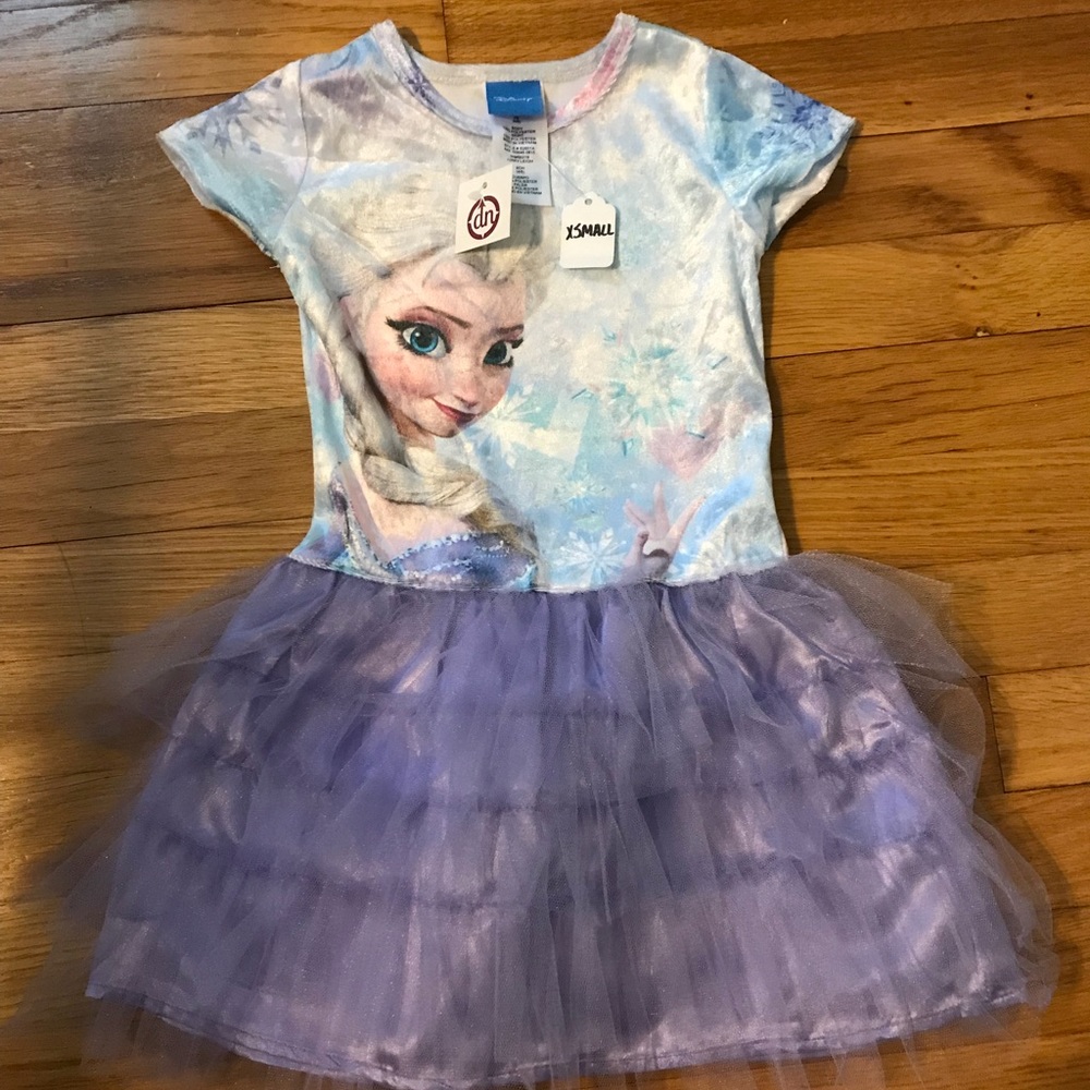 NWT Disney Store Frozen tutu dress