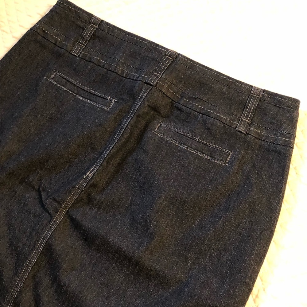 Christopher & Banks Denim Pencil Skirt - Size 12