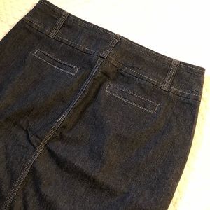 Christopher & Banks Denim Pencil Skirt - Size 12