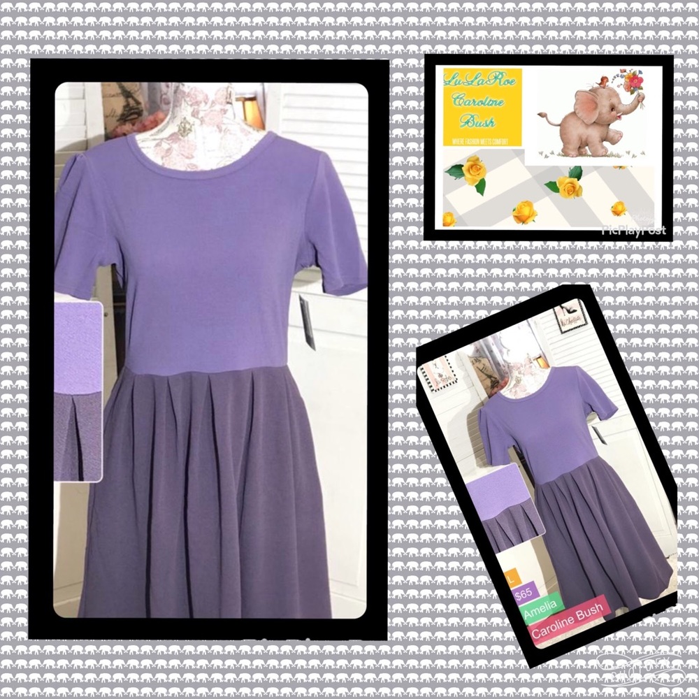 Beautiful, LuLaRoe Amelia dress, large!