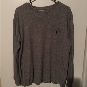 Long sleeve polo shirt