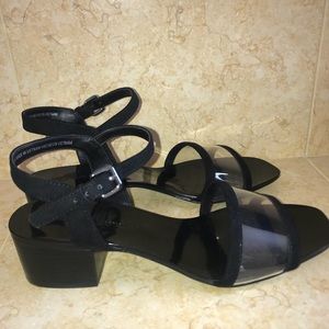 Zara clear sandal