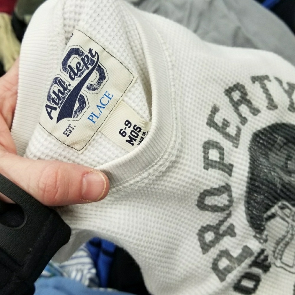 Children's Place long sleeve waffle