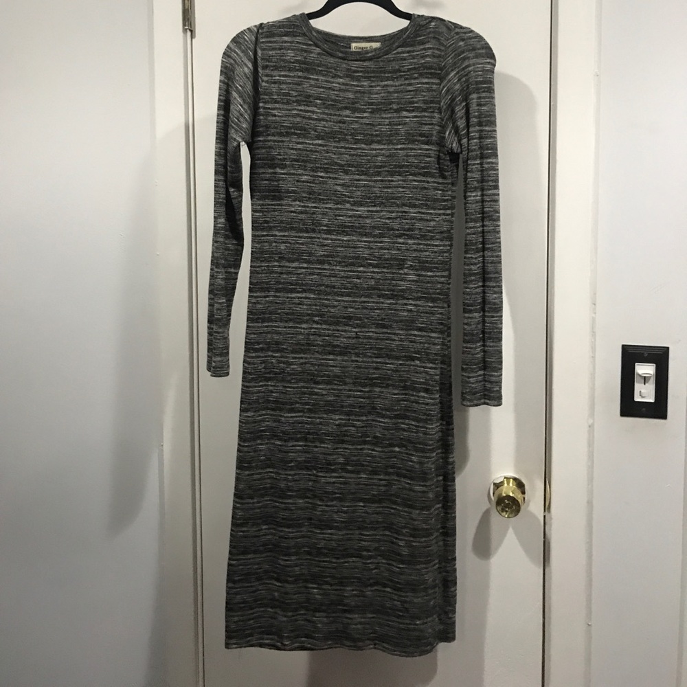 Gray Bodycon cute with pumps, boots or sneakers!