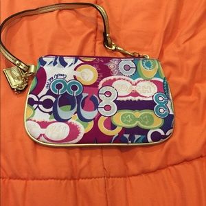 Coach wristlet