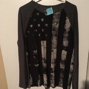 Rustic Soul American flag shirt