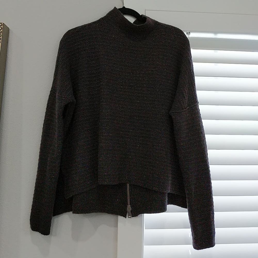 Free People Ribbed Turtleneck Sweater