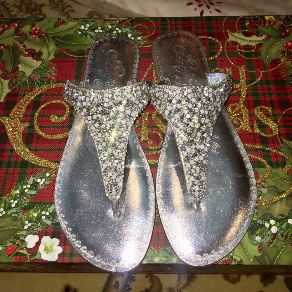 Naughty Monkey bridal sandals