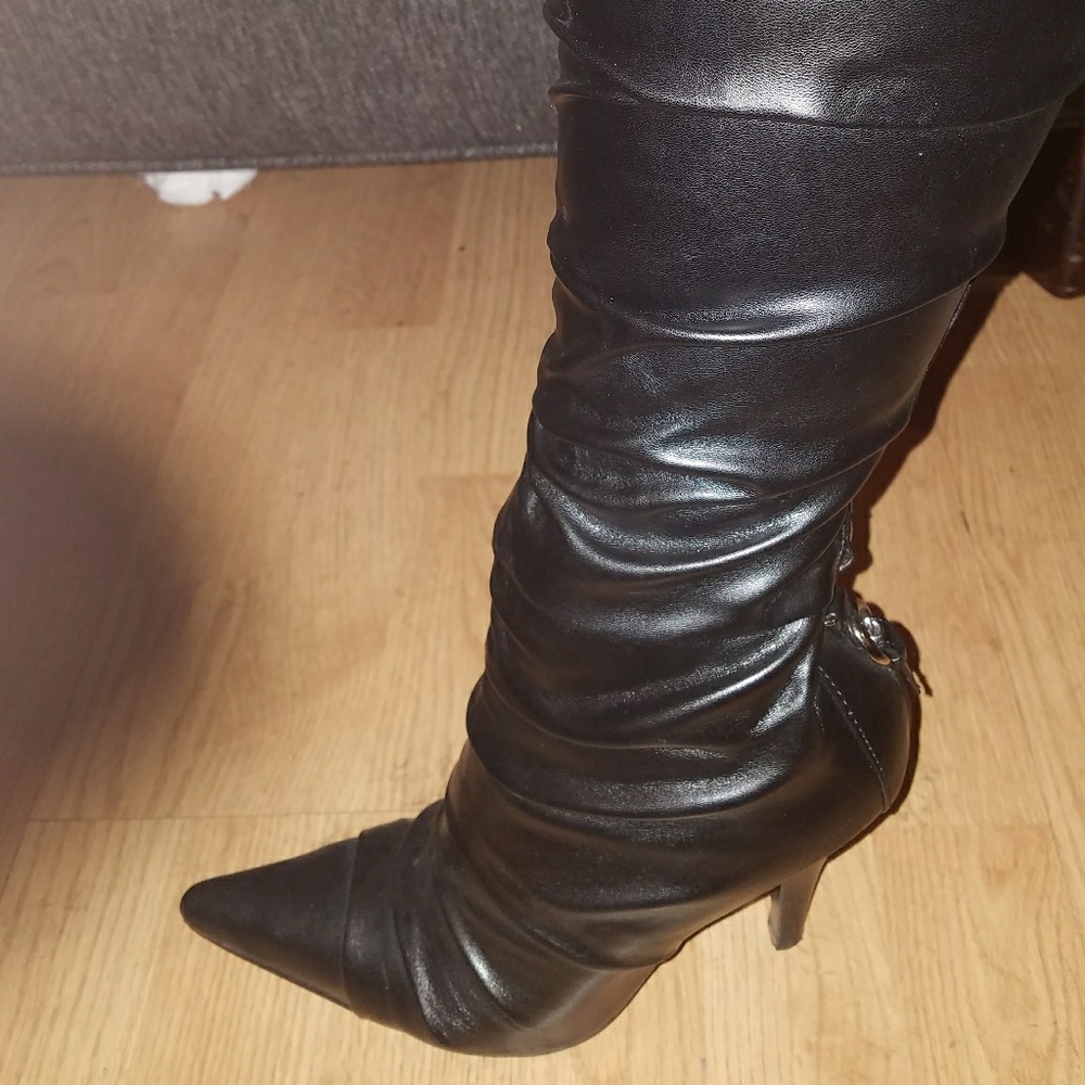 Black boots