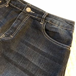 Christopher & Banks - Blue Denim Skirt - Size 8
