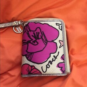 Coach poppy wallet