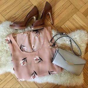 Ann Taylor Floral Print Tank