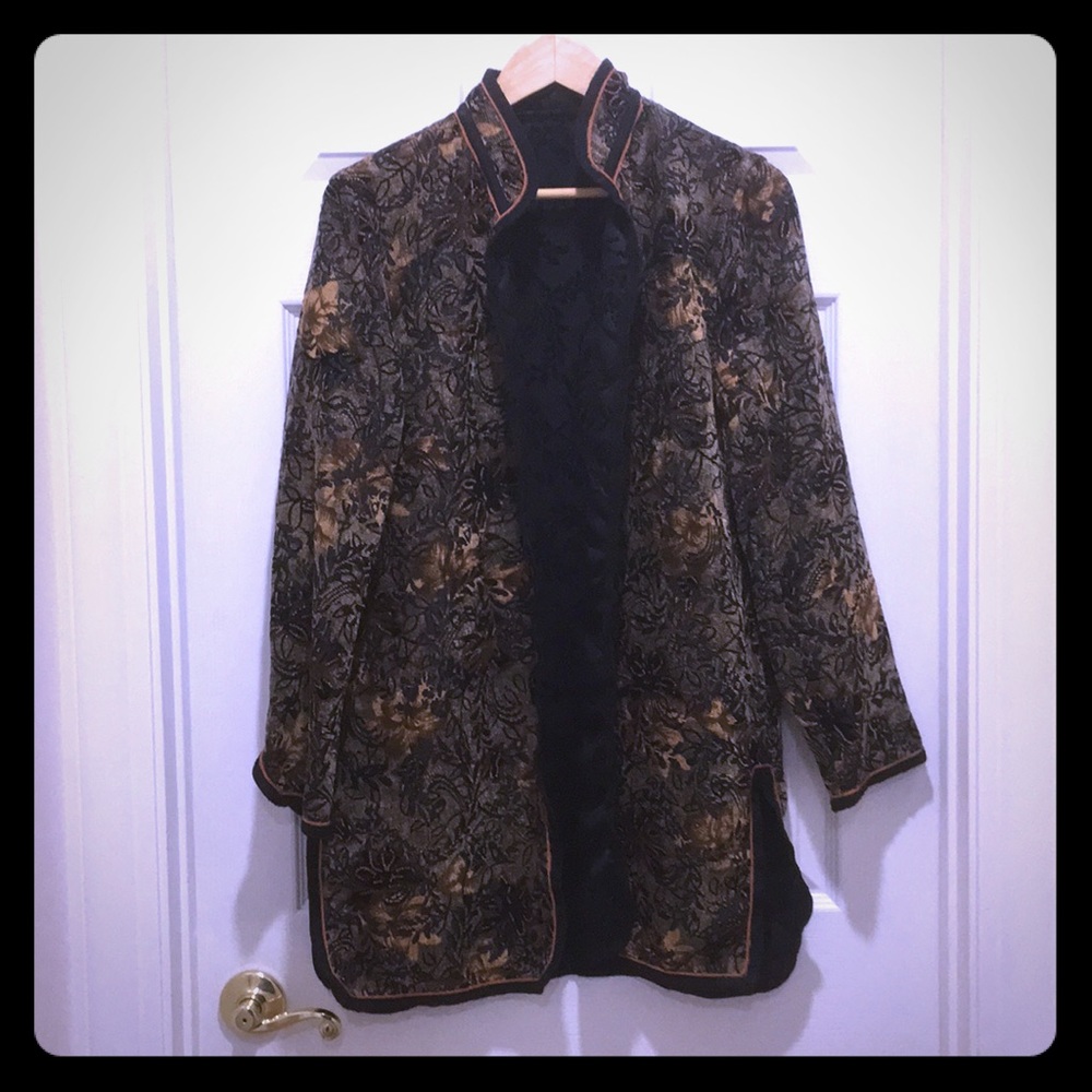 💥Stunning REVERSABLE tunic length jacket! - Picture 1 of 4