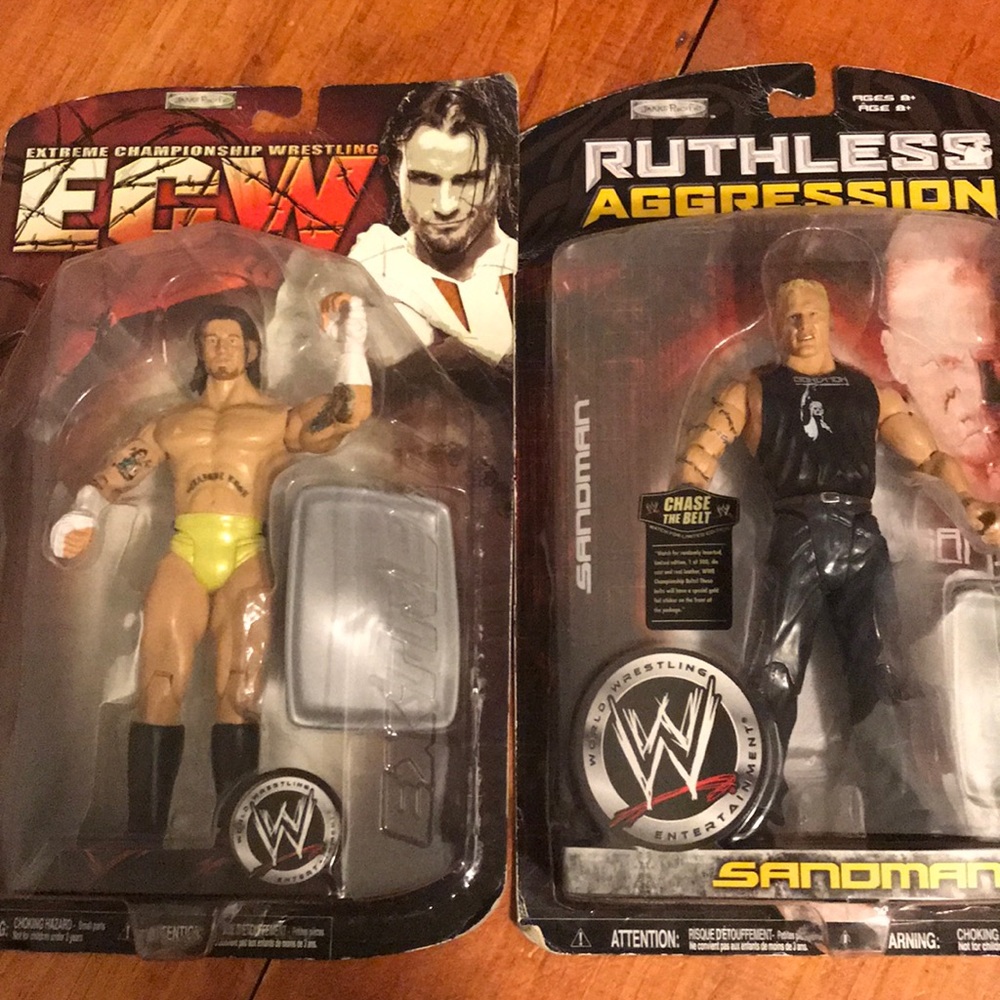 Brand new wrestlers