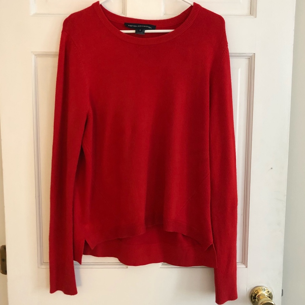 French Connection Red Sweater