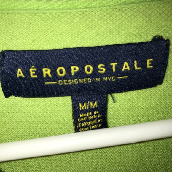 Green Aeropostale polo - Picture 2 of 2
