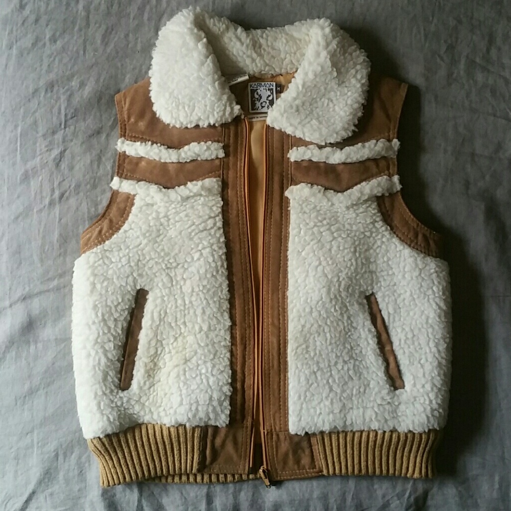 Vintage Cowhide Vest (M)