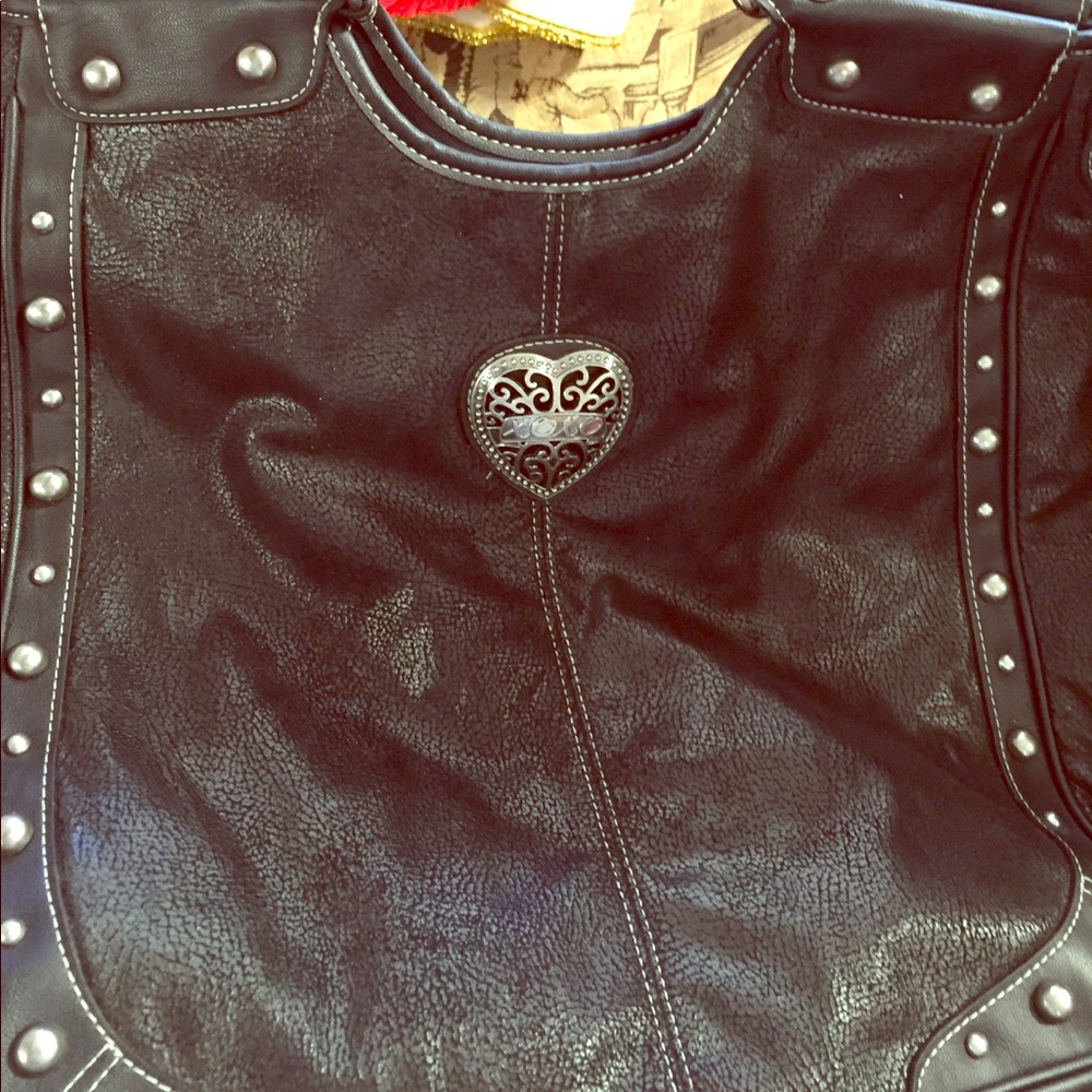 XOXO black studded purse great condition